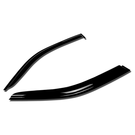 PROTECTOR DE VENTANA WINDOW VISORS - 05-16 NISSAN FRONTIER - KING CAB - 2PCS - DARK SMOKE