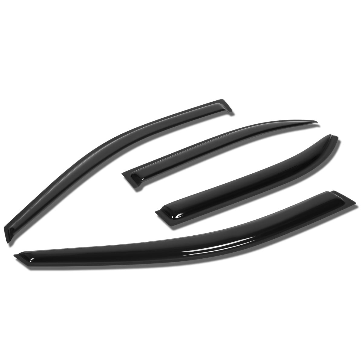 PROTECTOR DE VENTANA WINDOW VISORS - 93-97 TOYOTA COROLLA - 4PCS - DARK SMOKE