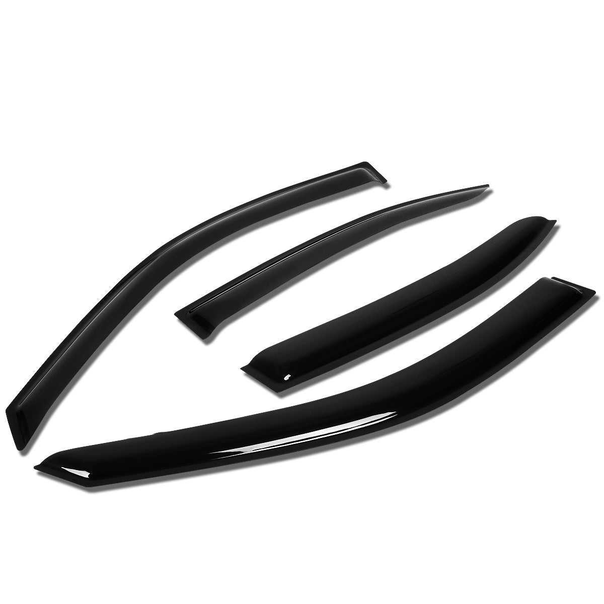 PROTECTOR DE VENTANA WINDOW VISORS - 01-06 HYUNDAI ELANTRA XD 4-DOOR - 4PCS - DARK SMOKE