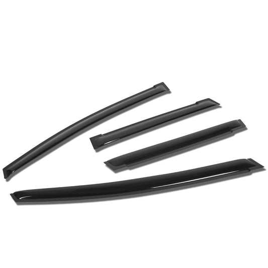 PROTECTOR DE VENTANA WINDOW VISORS - 09-14 HONDA FIT - 4PCS - DARK SMOKE