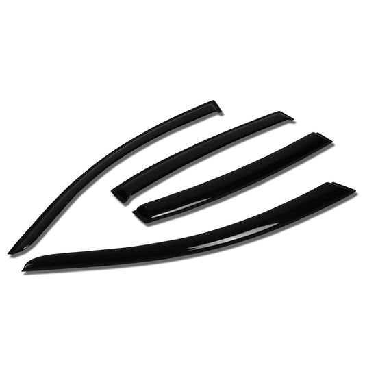 PROTECTOR DE VENTANA WINDOW VISORS - 09-14 HYUNDAI GENESIS - 4PCS - DARK SMOKE