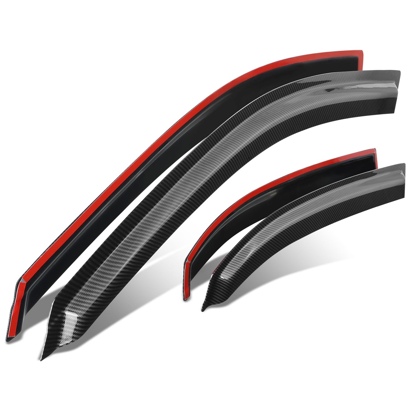 PROTECTOR DE VENTANA WINDOW VISORS - CHEVROLET EQUINOX 2010-2017 - 4PCS - SMOKE