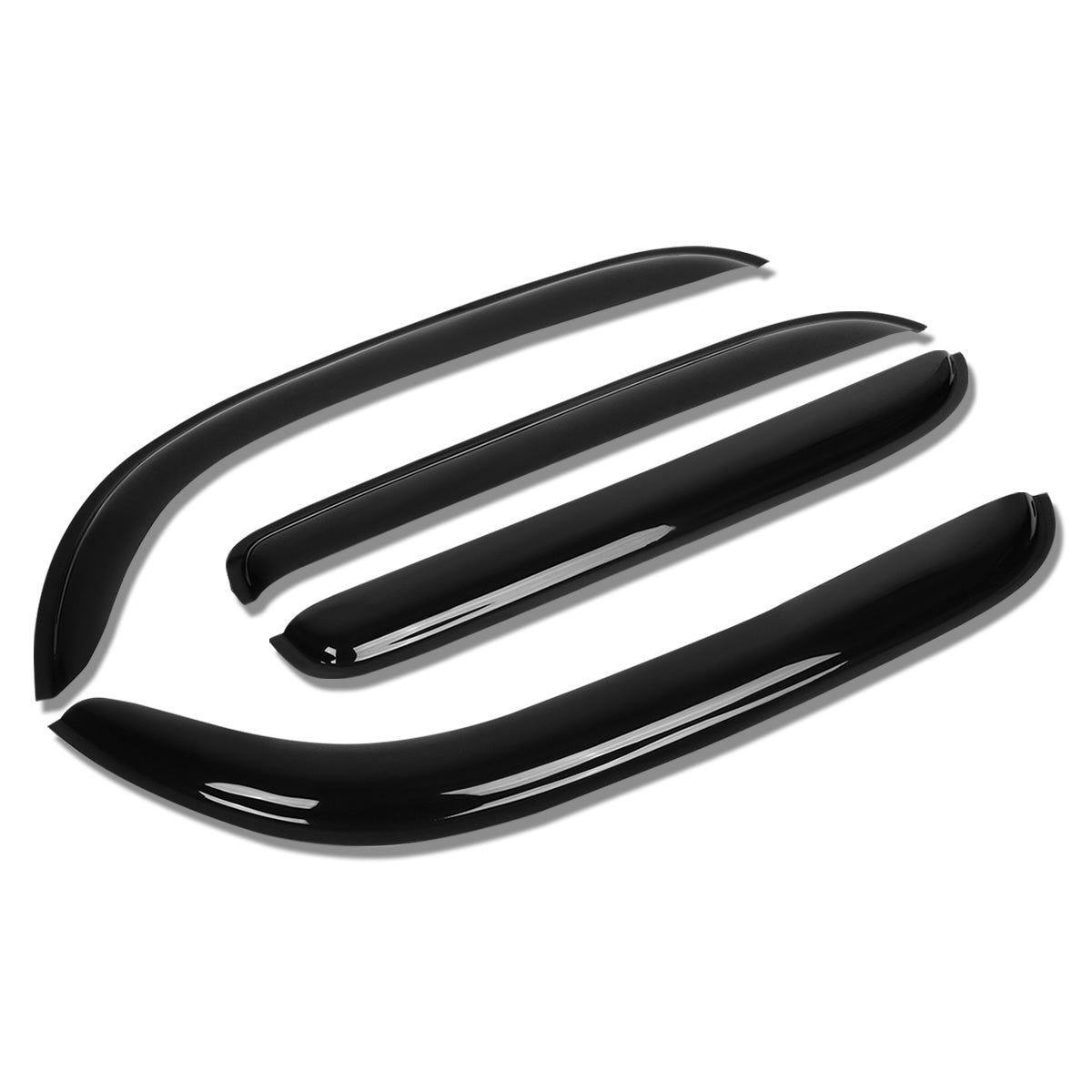 PROTECTOR DE VENTANA WINDOW VISORS - 09-14 NISSAN CUBE - 4PCS - DARK SMOKE