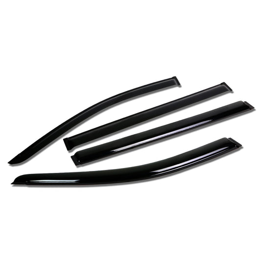 PROTECTOR DE VENTANA WINDOW VISORS - 08-12 CHRYSLER TOWN & COUNTRY- 4PCS - DARK SMOKE