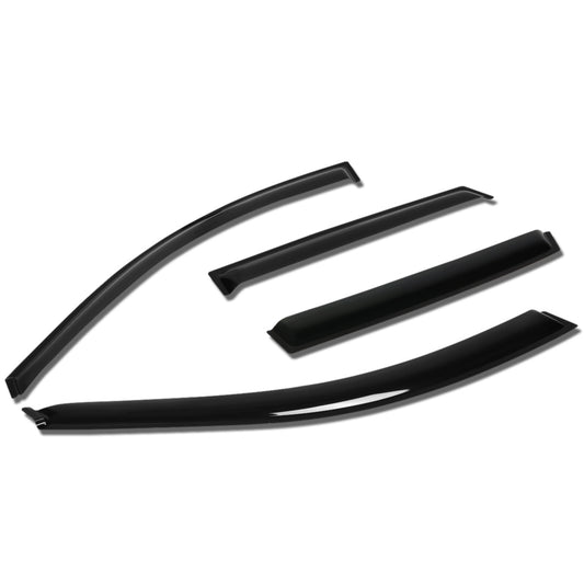 PROTECTOR DE VENTANA WINDOW VISORS - 03-08 PONTIAC VIBE , TOYOTA MATRIX - 4PCS - DARK SMOKE