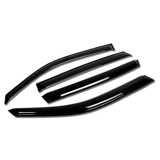 PROTECTOR DE VENTANA WINDOW VISORS - 98-02 MERCEDES BENZ ML320 / 98-03 ML430 / 00-03 ML55 AMG / 02-05 ML500 / 03-05 ML350 - 4PCS - DARK SMOKE