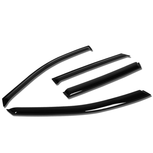 PROTECTOR DE VENTANA WINDOW VISORS - 12-17 HYUNDAI SANTA FE - DOES NOT FIT XL MODELS - 4PCS - DARK SMOKE