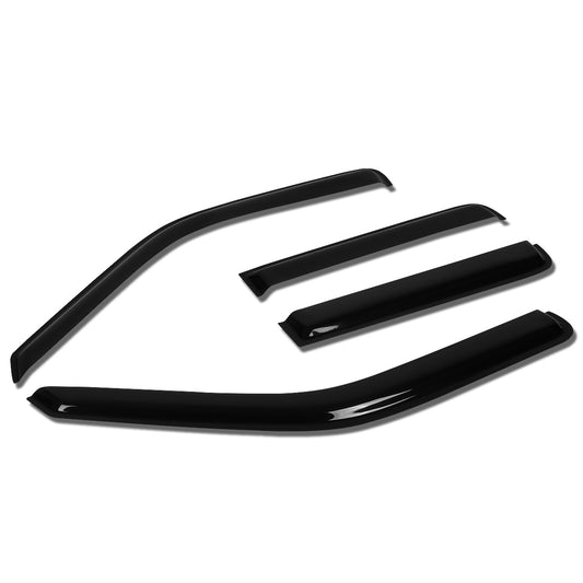 PROTECTOR DE VENTANA WINDOW VISORS - 93-98 VOLKSWAGEN JETTA/GOLF 4-DOOR MK3 - 4PCS - DARK SMOKE