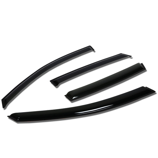 PROTECTOR DE VENTANA WINDOW VISORS - 02-06 FORD FOCUS SEDAN/5D - 4PCS - DARK SMOKE
