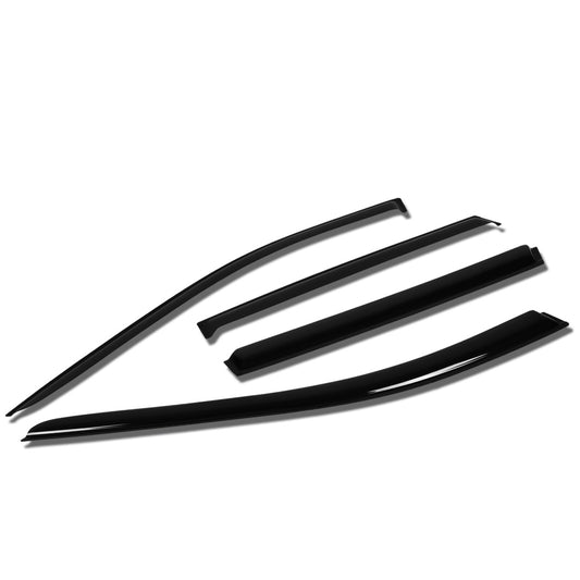 PROTECTOR DE VENTANA WINDOW VISORS - 14-17 NISSAN ROGUE - 4PCS - DARK SMOKE