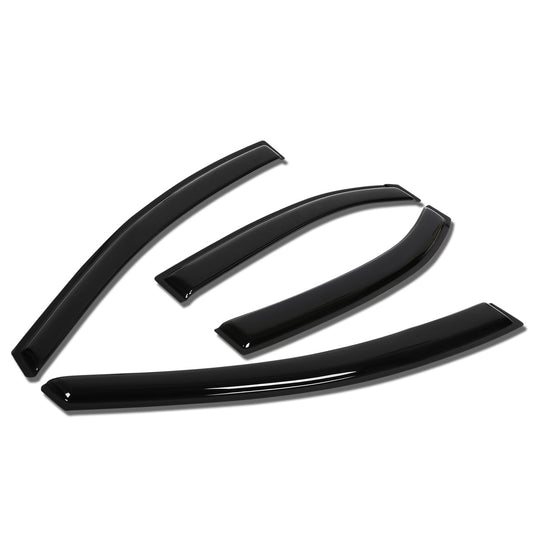 PROTECTOR DE VENTANA WINDOW VISORS - 12-16 KIA RIO HATCHBACK - 4PCS - DARK SMOKE