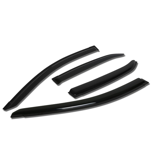 PROTECTOR DE VENTANA WINDOW VISORS - 14-17 TOYOTA COROLLA - 4PCS - DARK SMOKE