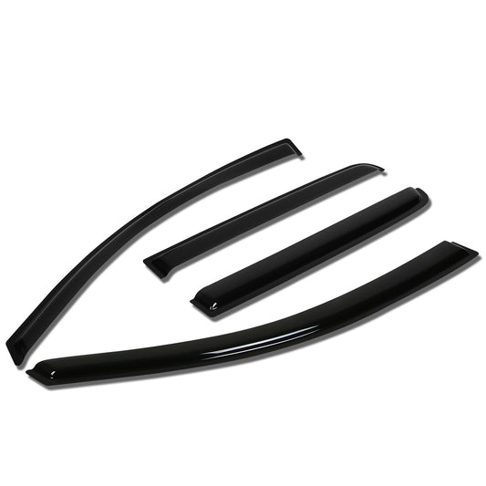 PROTECTOR DE VENTANA WINDOW VISORS - 04-15 NISSAN TITAN - KING CAB - 4PCS - DARK SMOKE