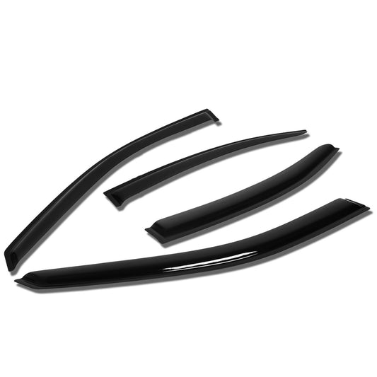 PROTECTOR DE VENTANA WINDOW VISORS - 01-07 MERCEDES-BENZ C-CLASS W203 - 4PCS - DARK SMOKE