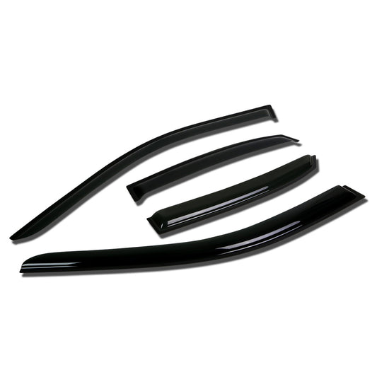 PROTECTOR DE VENTANA WINDOW VISORS - 96-01 AUDI A4 , A4 QUATTRO / 00-02 AUDI S4 - 4PCS - DARK SMOKE