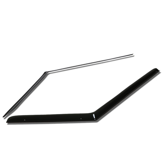 PROTECTOR DE VENTANA WINDOW VISORS - 07-13 MINI COOPER 2-DOOR - NON CONVERTIBLE MODELS ONLY - 2PCS - DARK SMOKE