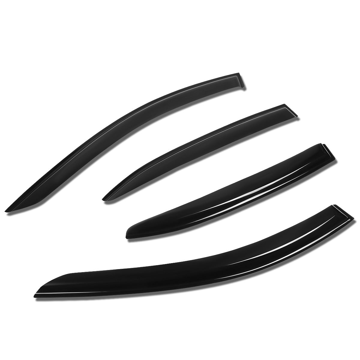 PROTECTOR DE VENTANA WINDOW VISORS - 14-18 MAZDA 3 HATCHBACK - 4PCS - SMOKE