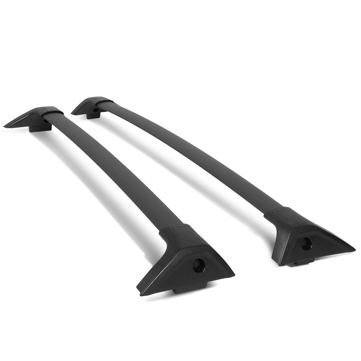 PORTAEQUIPAJE ROOF RACK CROSS BAR - 19-20 TOYOTA RAV4 - MOUNTS ONTO OEM ROOF RAILS - MATTE BLACK