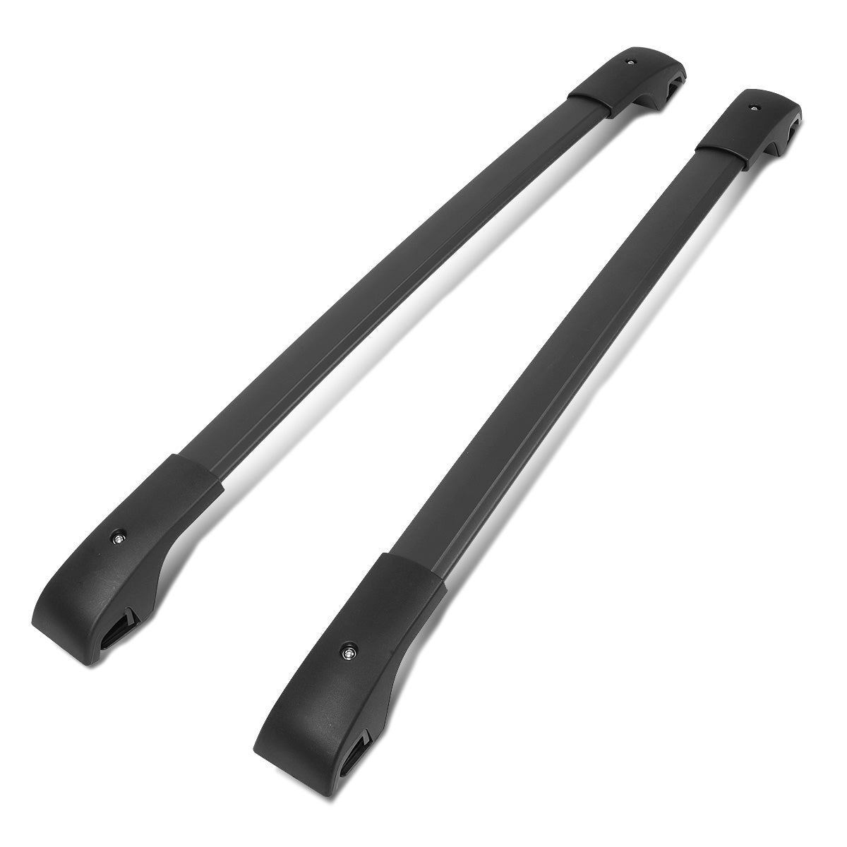 PORTAEQUIPAJE ROOF RACK CROSS BAR - 14-20 JEEP CHEROKEE - MOUNTS ONTO OEM ROOF RAILS - MATTE BLACK