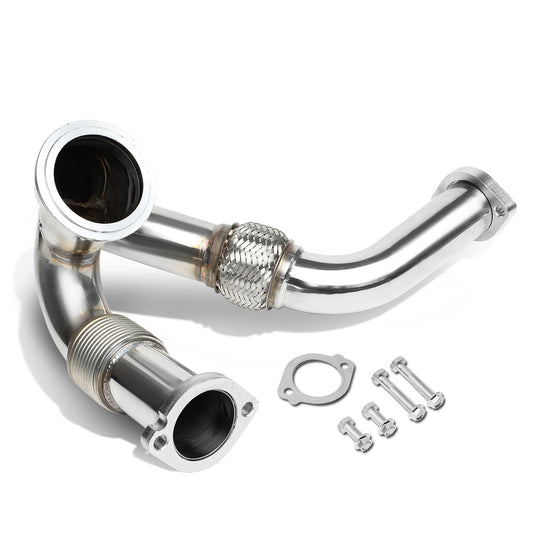 nan Y-PIPE - TURBOCHARGER - SS - 03-07 FORD F-250, F-350, F-450, F-550 SUPER DUTY / 03-05 FORD EXCURSION - 6.0L V8 DIESEL