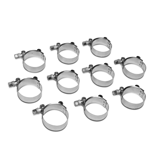 nan T-BOLT CLAMPS - STAINLESS STEEL - 10PCS - 2"