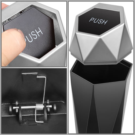 nan VEHICLE-MOUNTED GARBAGE CAN - SLIVER