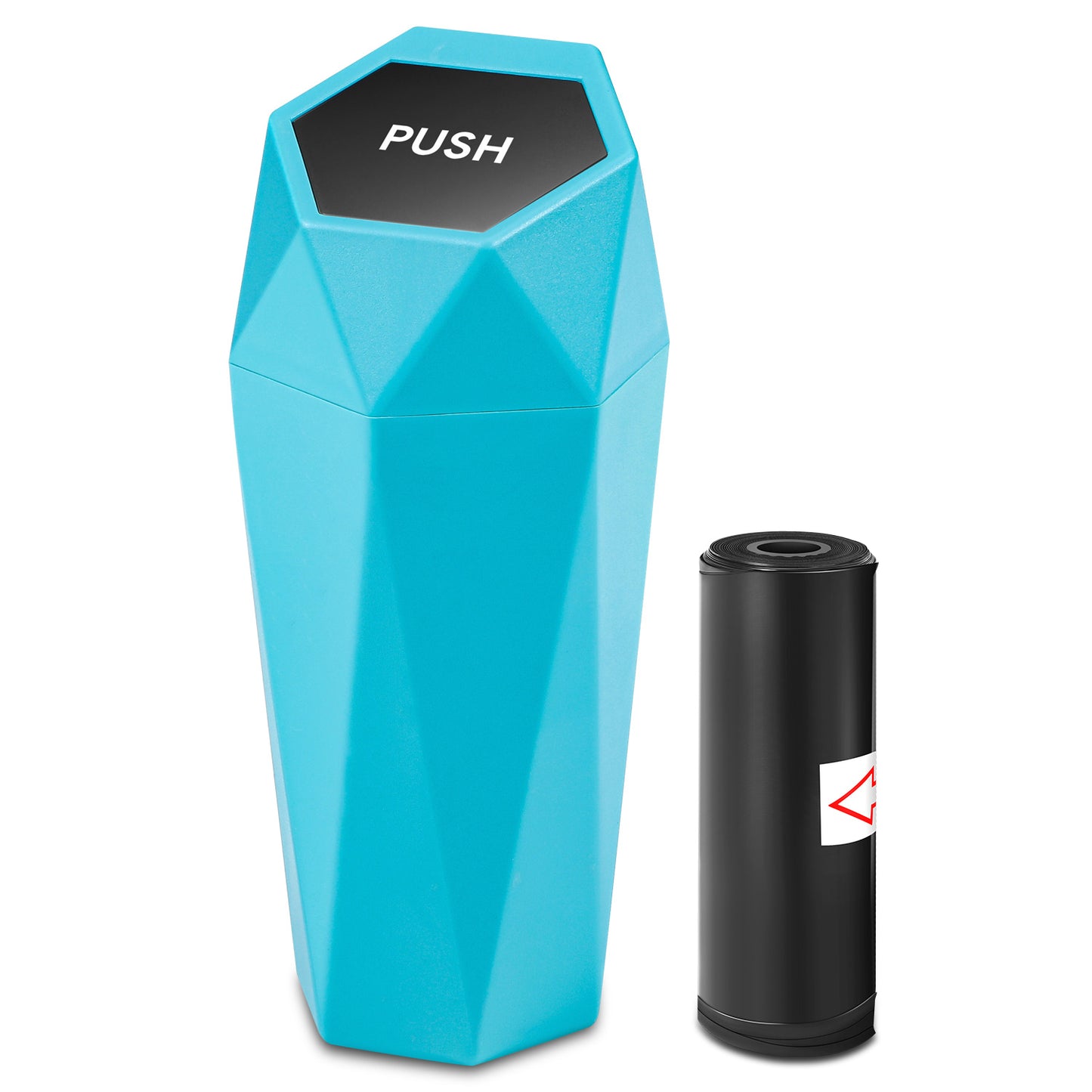 nan VEHICLE-MOUNTED GARBAGE CAN - TIFFANY BLUE