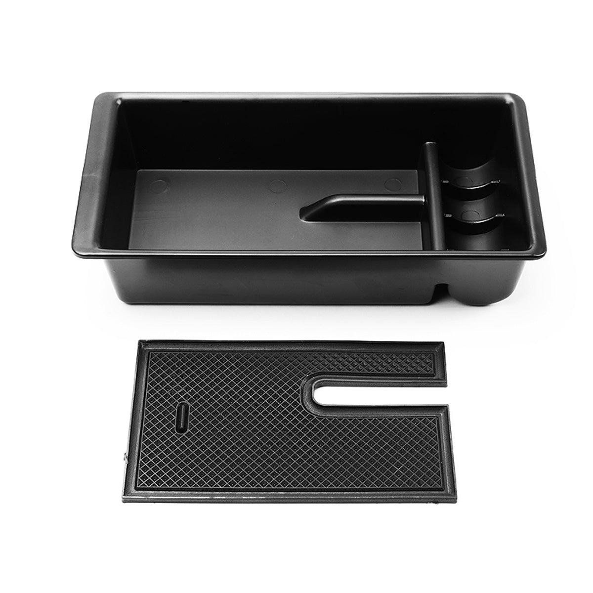 nan CENTER CONSOLE ORGANIZER TRAY - 16-18 TOYOTA TACOMA - BLACK