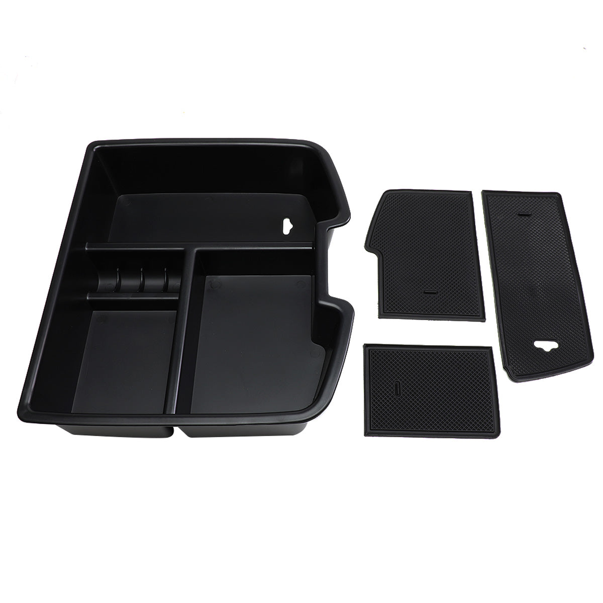 nan CENTER CONSOLE ORGANIZER TRAY - 07-13 CHEVY AVALANCHE, SILVERADO 1500, GMC SIERRA 1500 / 07-14 CHEVY TAHOE, CHEVY SUBURBAN 1500, 2500, SILVERADO 2500HD, 3500HD, GMC SIERRA 2500HD, 3500HD, GMC YUKON XL 1500, XL 2500 -