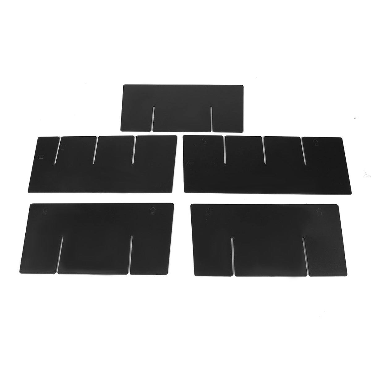 nan CENTER CONSOLE ORGANIZER DIVIDER - 14-19 TOYOTA TUNDRA - BLACK