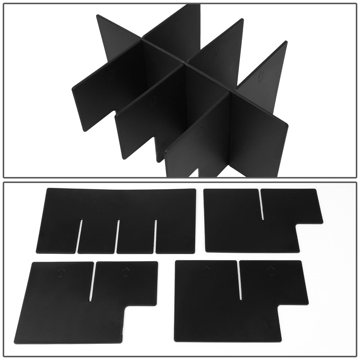 nan CENTER CONSOLE ORGANIZER DIVIDER - 05-15 TOYOTA TACOMA - MUST BE ASSEMBLED INSIDE THE GLOVE BOX TO ENSURE FITMENT