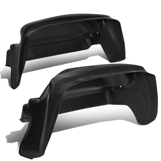 nan REAR WHEEL WELL GUARD COVER - 2PCS - 07-13 CHEVY SILVERADO 1500, GMC SIERRA 1500 / 07-14 CHEVY SILVERADO 2500HD, 3500HD, GMC SIERRA 2500HD, 3500HD - DOES NOT FIT MODELS WITH REAR DUALLY WHEELS / FACTORY OVERLOAD SPRINGS - BLACK