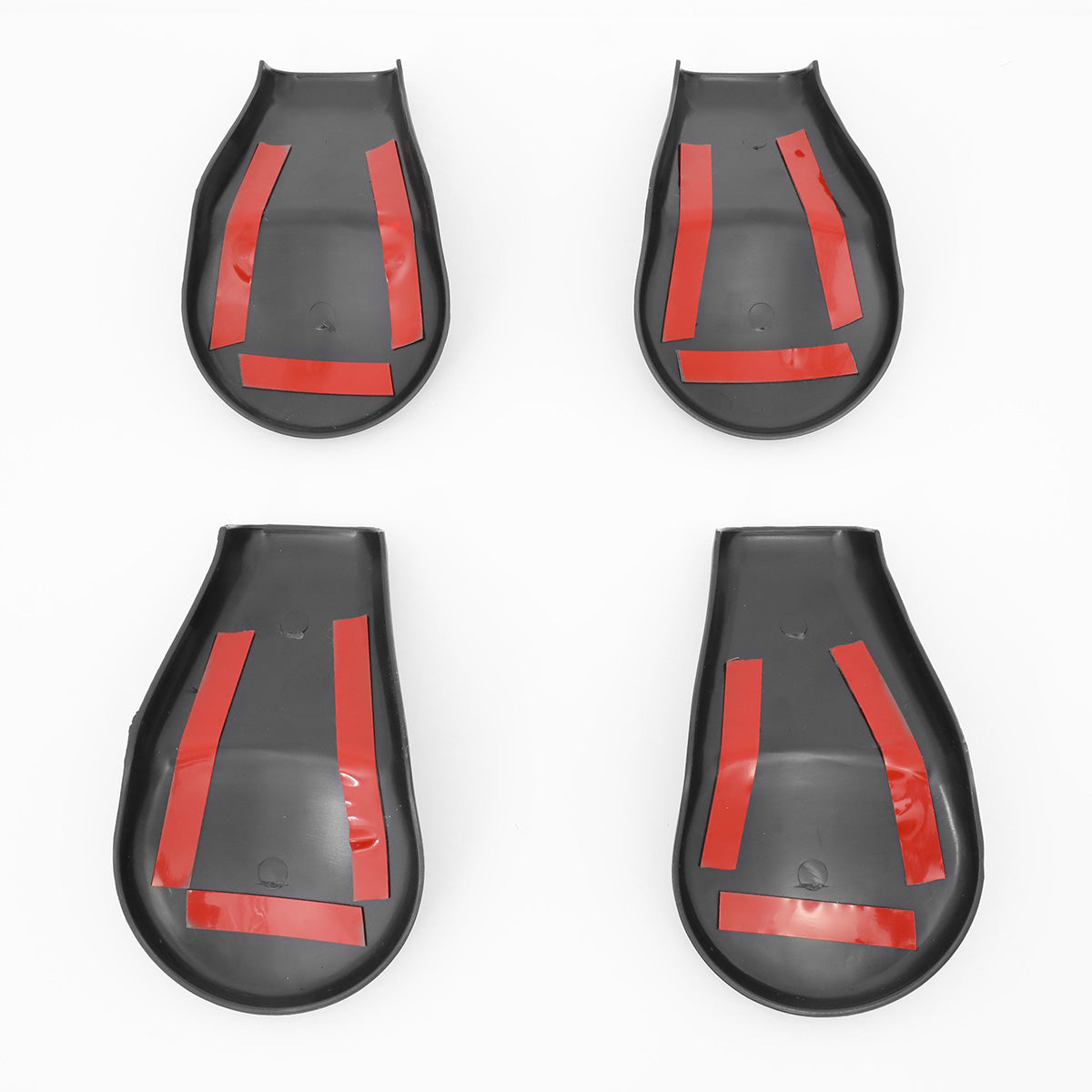 nan FRONT SEAT BRACKET CAP COVER - 14-19 TOYOTA TUNDRA - FITS MODELS WITH CENTER CONSOLES - BLACK - 4PCS