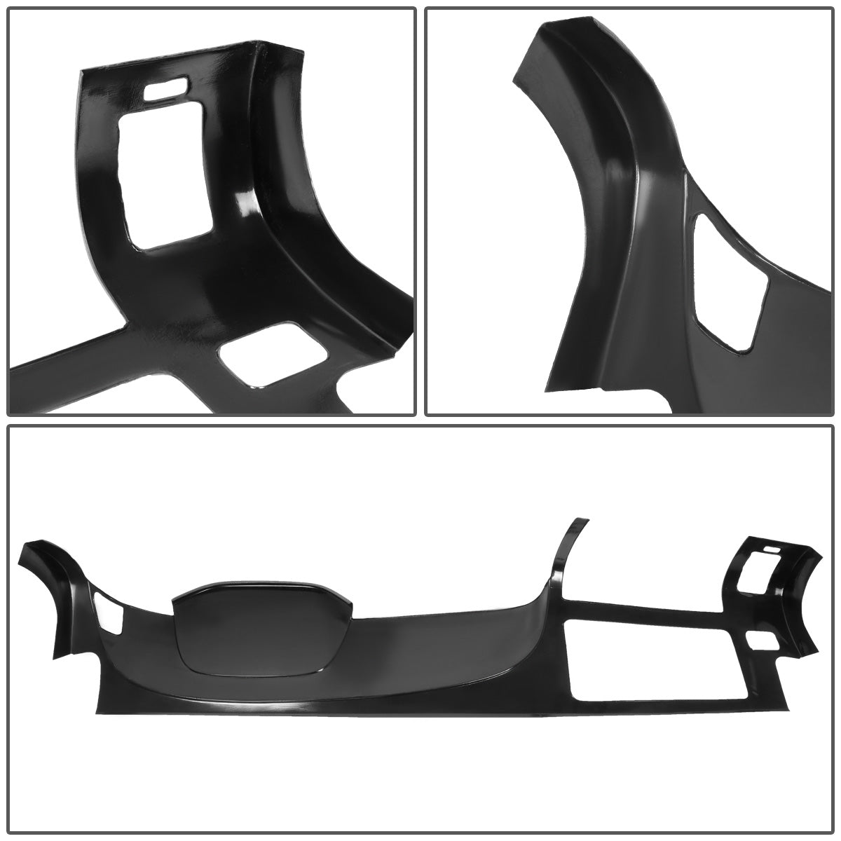 nan FRONT DASH BOARD COVER CAP - 07-13 CHEVY SILVERADO/GMC SIERRA - DOES NOT FIT LTZ,DENLI,SLT MODELS - ONLY COVERS FRONT PORTION OF DASH - BLACK