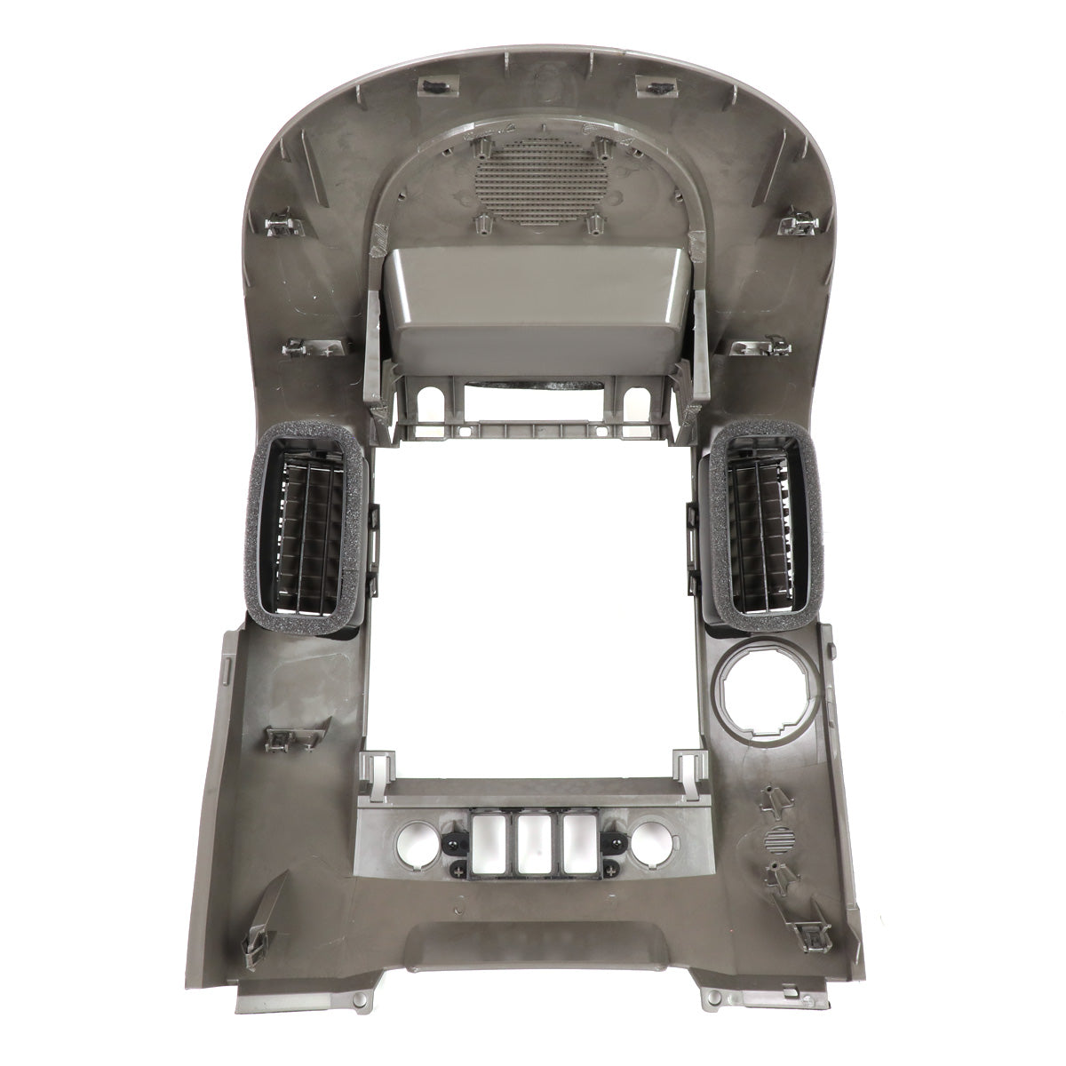 nan CENTER DASH BEZEL - 04-06 NISSAN TITAN / 05-06 NISSAN ARMADA / 2004 NISSAN PATHFINDER ARMADA - FITS MODELS WITHOUT NAVI - FITS MODELS WITH CENTER SPEAKER - GRAY