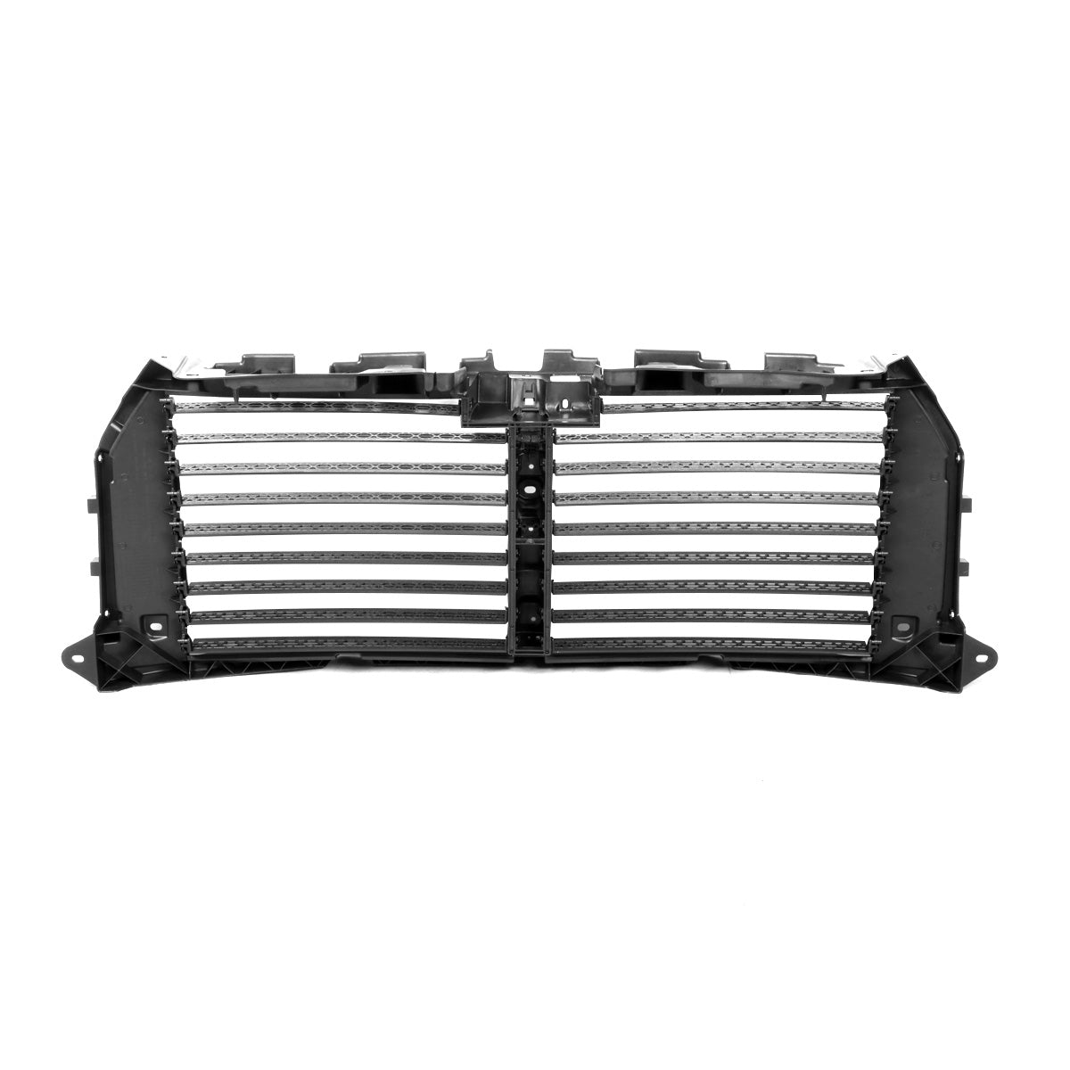 nan GRILLE - FRONT UPPER RADIATOR SHUTTER - 15-17 FORD F-150 WITH 2.7L TURBO, 3.5L NA, 3.5L TURBO, 5.0L V8 - BLACK