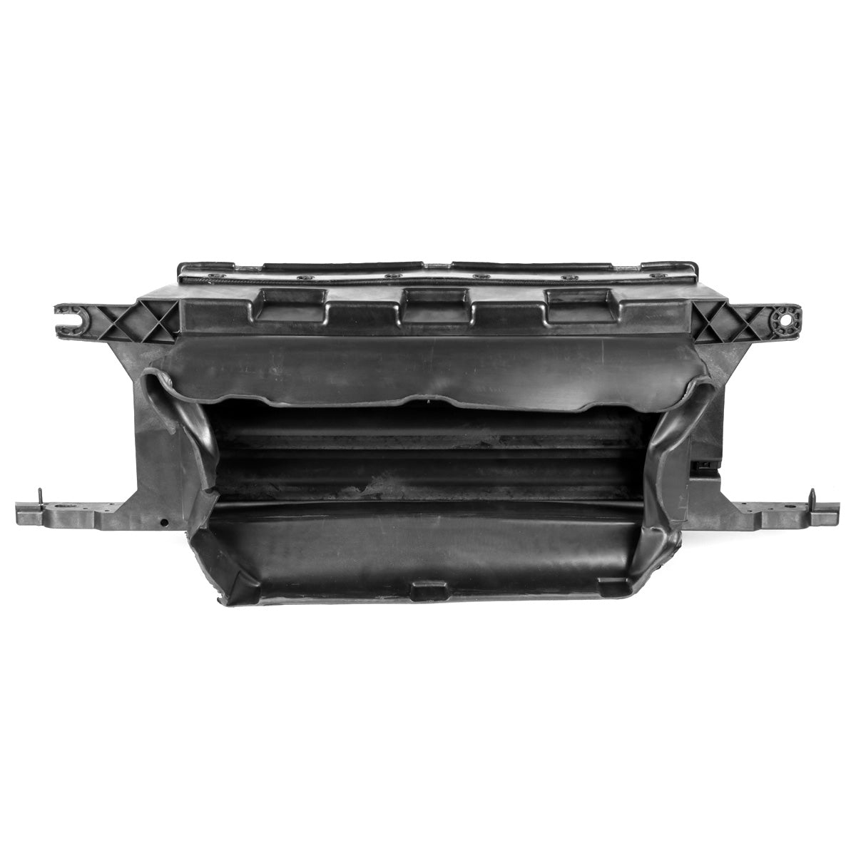 nan FRONT RADIATOR SHUTTER - 15-17 FORD F-150 - FITS 2.7L, 3.5L TURBO MODELS - W/O ACTUATOR - BLACK