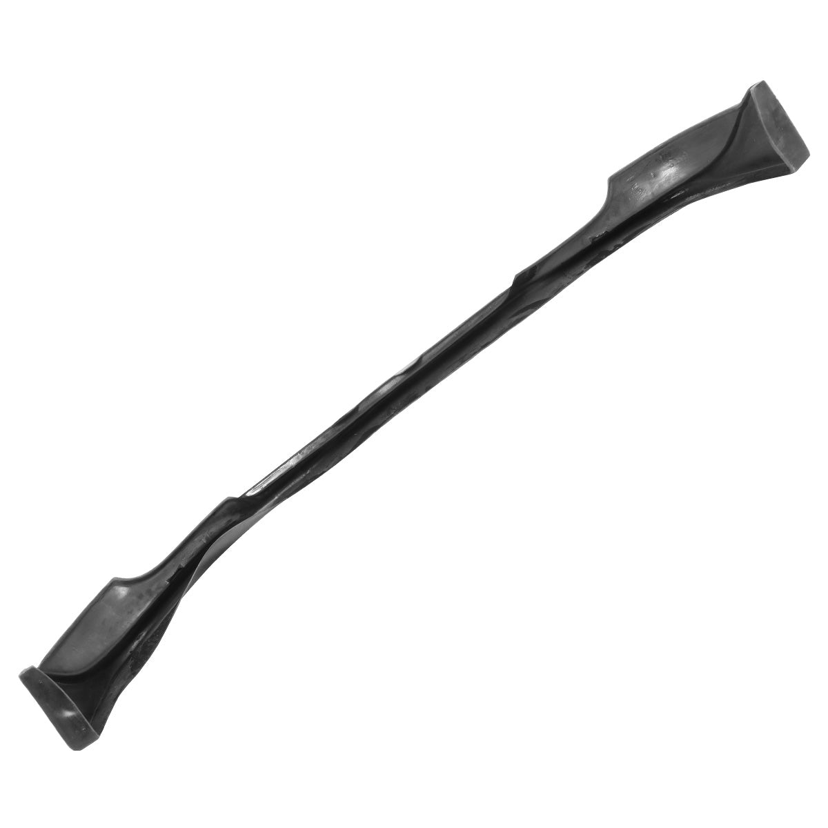 nan FRONT BUMPER LIP - 02-04 ACURA TSX - C-WEST STYLE - POLYURETHANE - PAINTABLE - MATTE BLACK