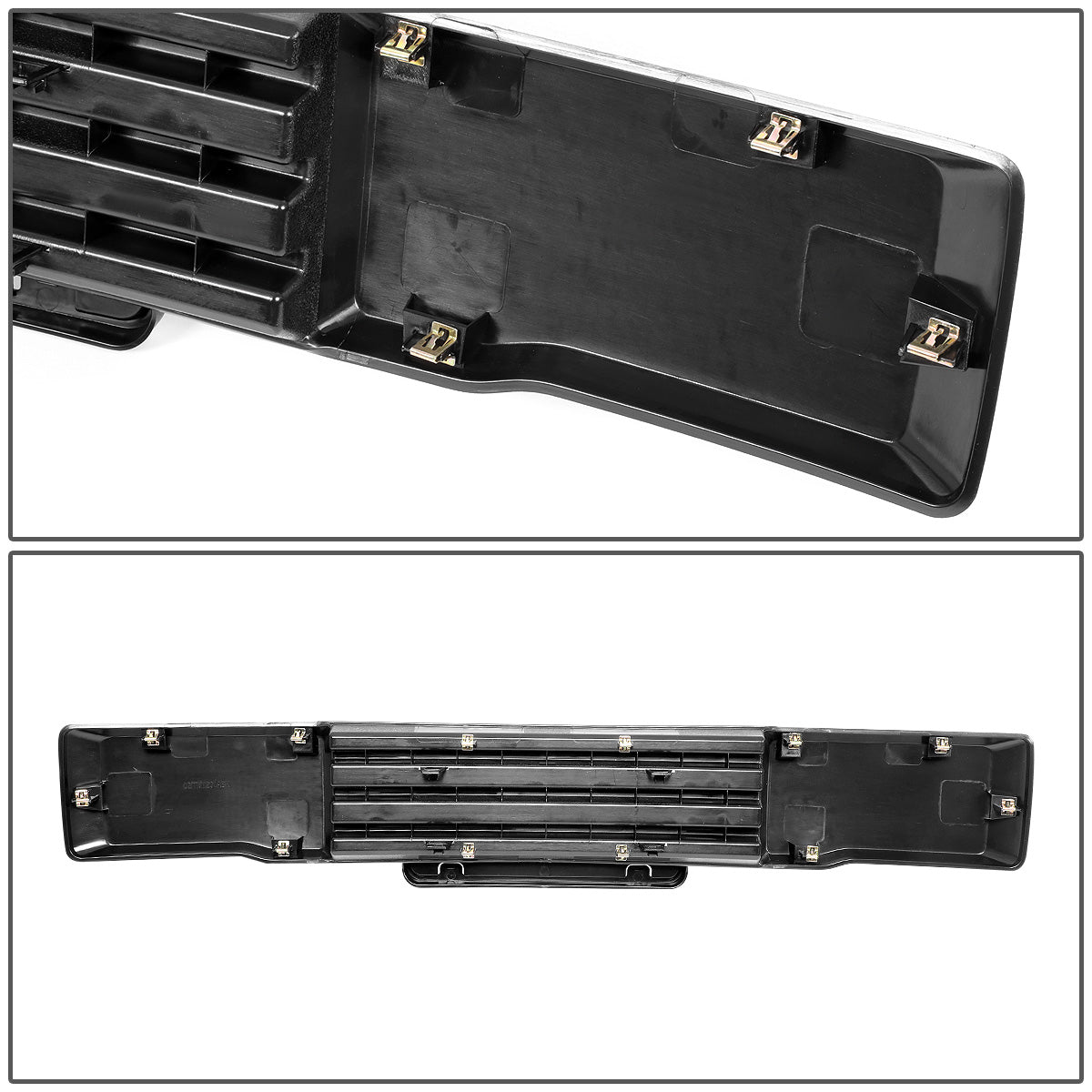 nan FRONT BUMPER TRIM PANEL - 15-17 FORD F-150 - DOES NOT FIT RAPTOR MODELS - FITS MODELS WITHOUT BLOCK HEATER / W/O GRILLE SHUTTERS - W/ LICENSE PLATE BRACKET - BLACK