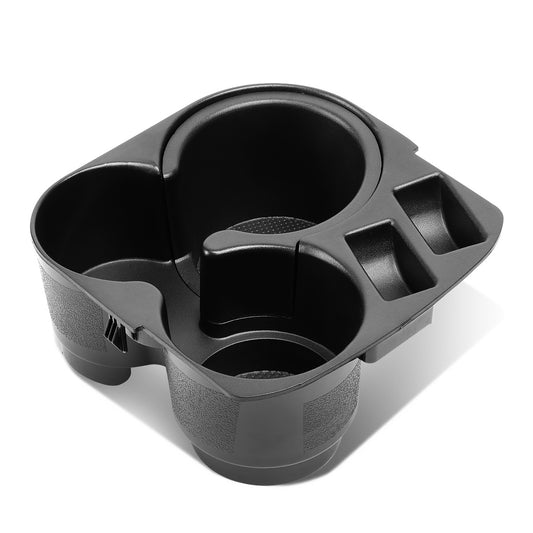 nan CUP HOLDER INSERT - 07-12 NISSAN ALTIMA - RUBBER LINED - BLACK