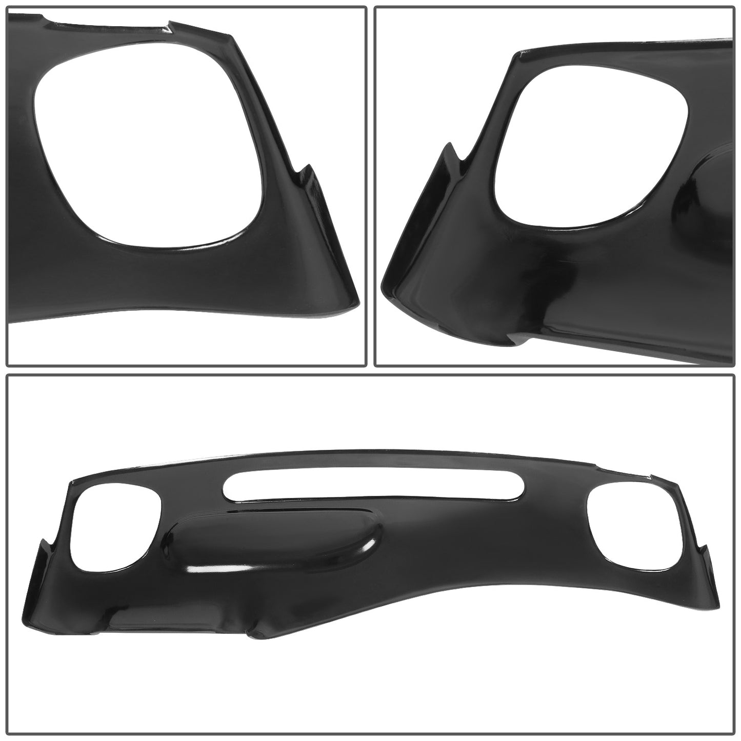 nan DASH BOARD COVER CAP BEZEL - 98-02 CHEVY S10 BLAZER, CHEVY S10 PICKUP, GMC S15 JIMMY, GMC SONOMA / 98-00 OLDSMOBILE BRAVADA - BLACK