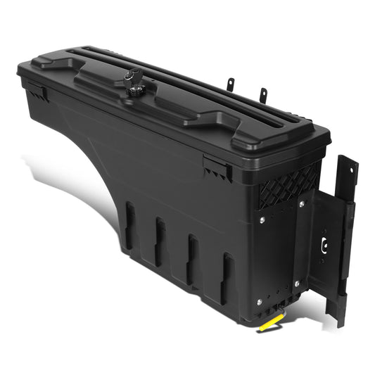 nan WHEEL WELL LOCK BOX - 17-20 FORD F-250, F-350 SUPER DUTY - DRILLING IS REQUIRED TO MOUNT TO VEHICLE - W/ LOCK - W/ KEY - PASSENGER SIDE - BLACK