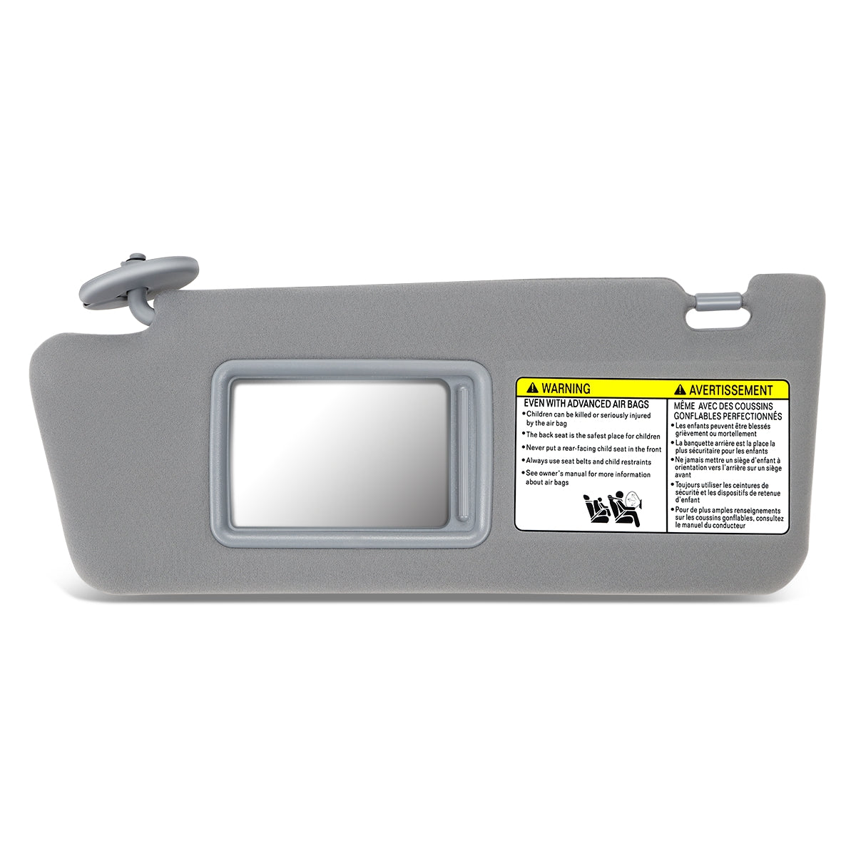 nan SUN VISOR - 05-11 TOYOTA TACOMA - MEDIUM GREY