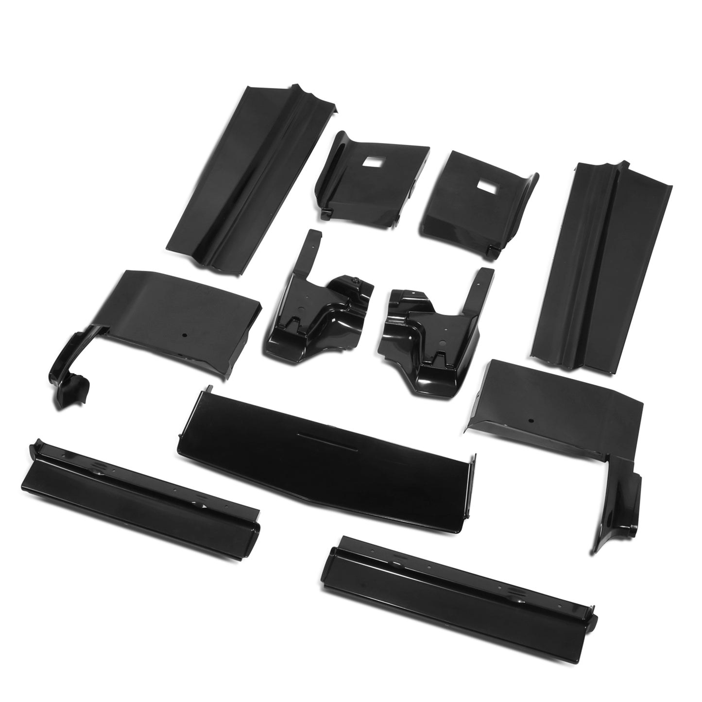 nan BUMPERS - 79-85 CADILLAC ELDORADO - ABS PLASTIC - BARE BLACK