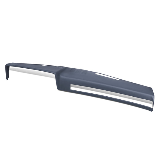 nan DASH COVERS - MOLDED DASH CAP COVER OVERLAY - 81-91 CHEVY GMC C/K/V/R BLAZER - ABS PLASTIC - TEXTURED DARK BLUE