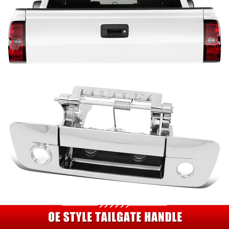 MANIJA DOOR HANDLE COVERS - 09-21 RAM 1500-3500 - ABS PLASTIC / STAINLESS STEEL - CHROME