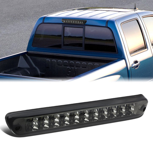 LUZ DE FRENO 04-12 CHEVY COLORADO, GMC CANYON / 06-08 ISUZU I-SERIES - LED - SMOKE