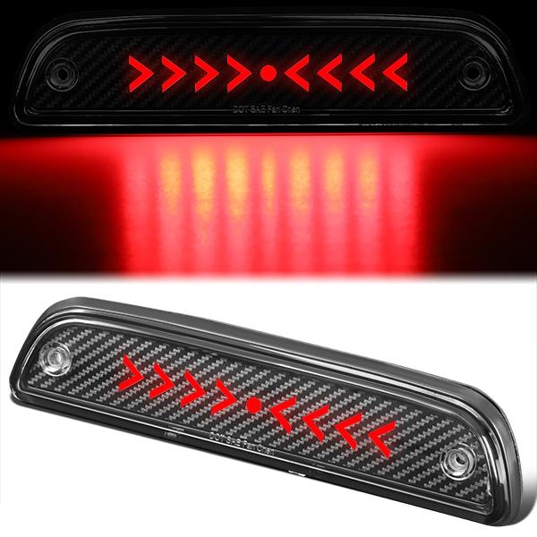 LUZ DE FRENO 95-15 TOYOTA TACOMA ALL MODELS / 16-PRESENT TACOMA ACCESS EXTENDED CAB - 3D - SEQUENTIAL ARROW LED - BLACK