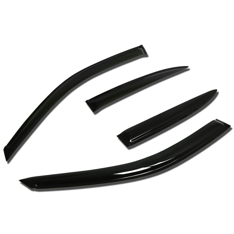 PROTECTOR DE VENTANA WINDOW VISORS - 01-05 HONDA CIVIC 4-DR - 4PCS - DARK SMOKE