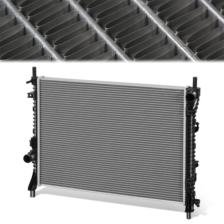 RADIADOR RADIATOR - OEM - FORD MUSTANG 2015-2023 - 5.0 LITER - W/PERFORMANCE PKG - W/O SUPERCHARGER - DPI-13486